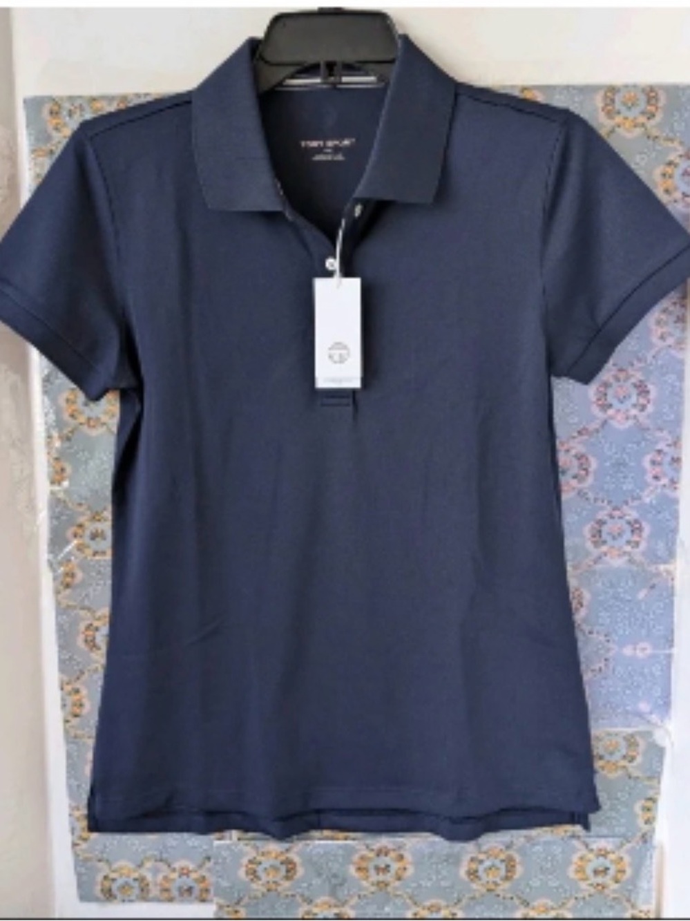 Tory Sport Women's Navy Short-Sleeve Polo